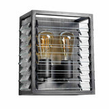 Louvre Dual-Light Industrial Pendant