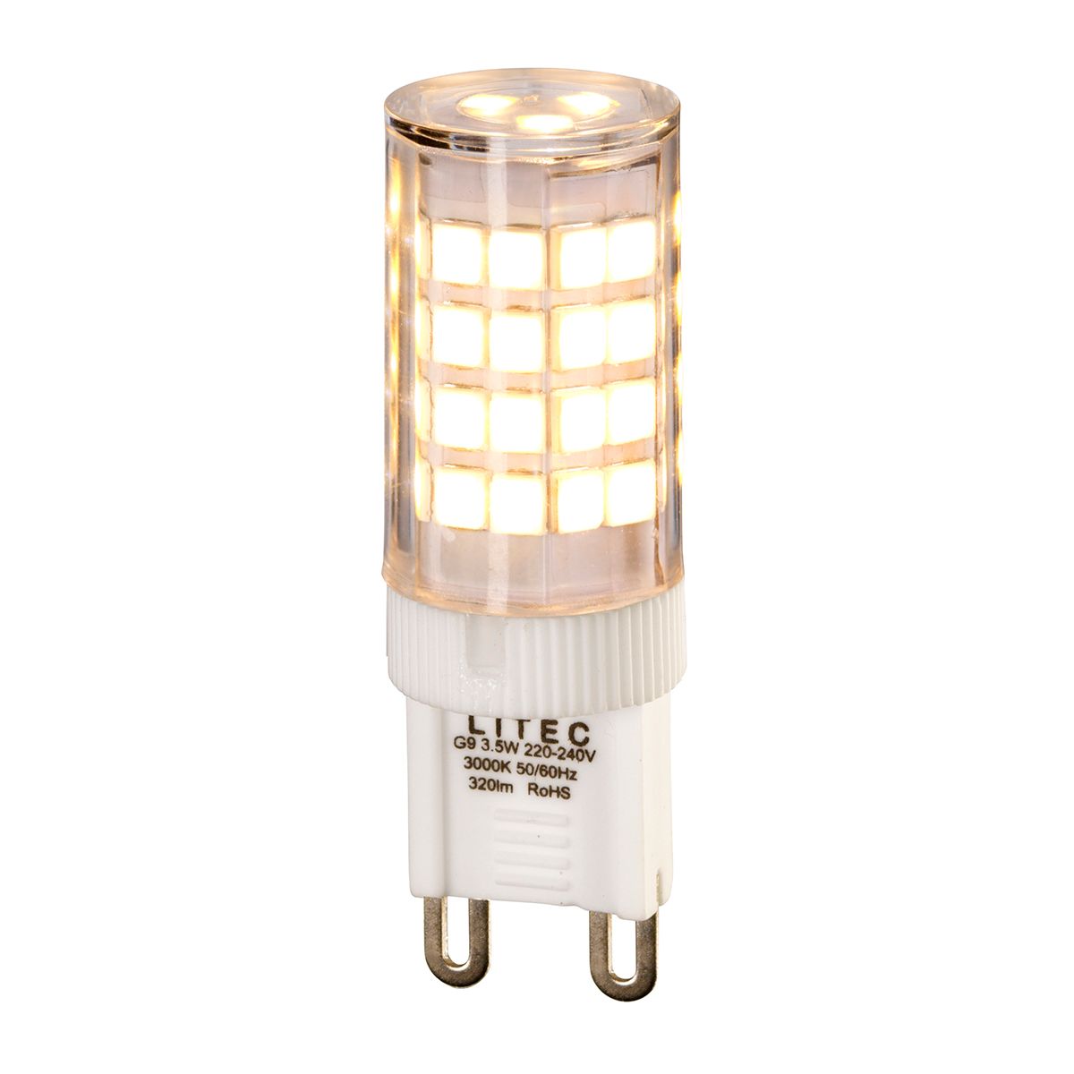 Litec G9 Lamp Clear Plastic