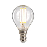 Golf Ball LED E14 Lamp Clear Glass