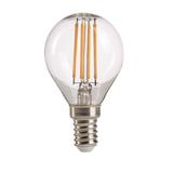 Golf Ball LED E14 Lamp Clear Glass