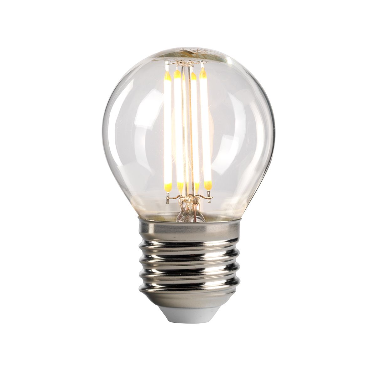 Golf Ball LED E27 Lamp Clear Glass