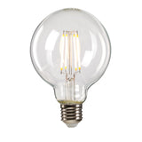 Large Clear Globe LED E27 Lamp Clear Glass