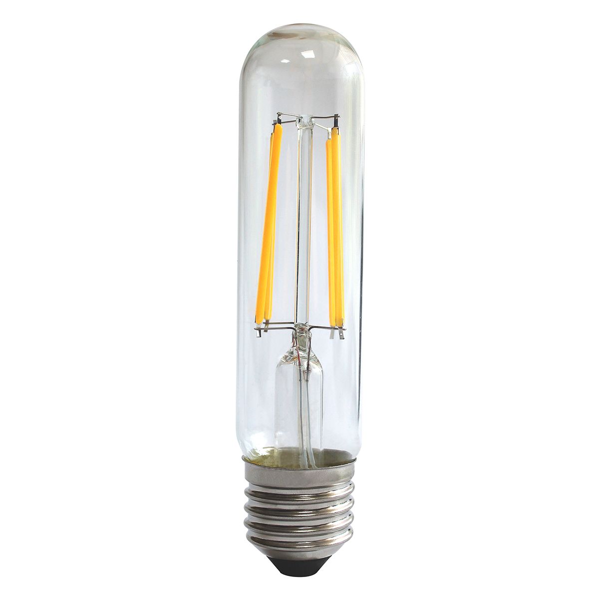 Tubular LED E27 Lamp Clear Glass