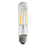 Tubular LED E27 Lamp Clear Glass