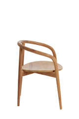 Natural Palca Wood Dining Chair - 59x53x74 cm