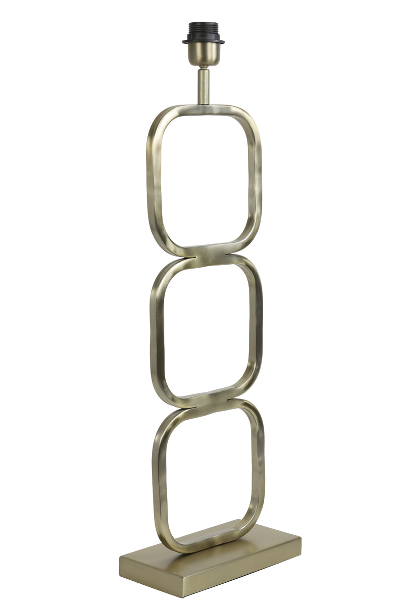 Elegant 69 cm Light Gold Lutika Lamp Base
