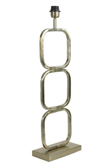 Elegant 69 cm Light Gold Lutika Lamp Base