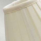 Clip Shades Pleated Ivory Candle Shade Ivory
