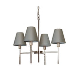 Lucerne 4-Light Brushed Nickel Chandelier