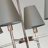 Lucerne 4-Light Brushed Nickel Chandelier