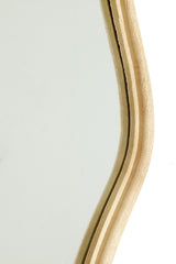 Natural Matt Wood Mirror Celano 80x44x4 cm