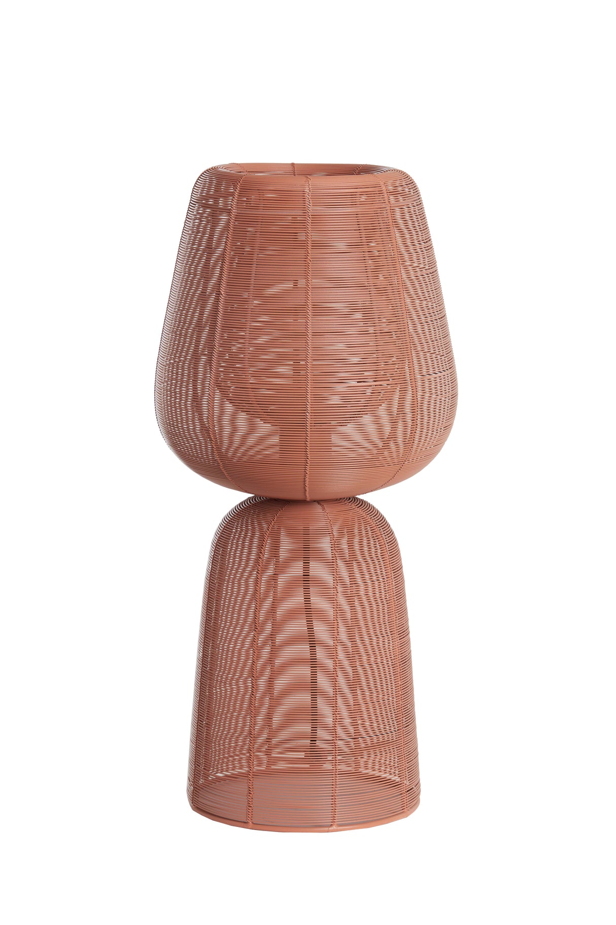 Coral Elegance: Ø24x54 cm Table Lamp