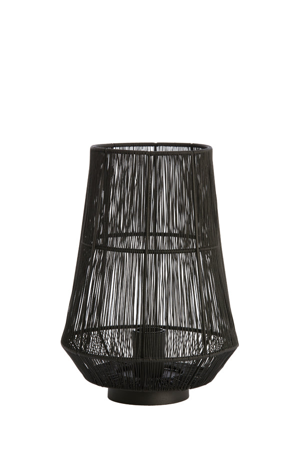 Banjar Black Table Lamp - 24x33 cm Elegance