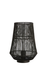 Banjar Black Table Lamp - 24x33 cm Elegance