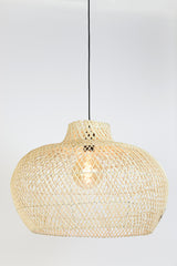 Natural Rattan Pendant Light Ø60x43 cm Charita