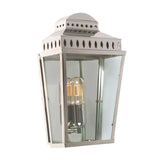 Elegant Mansion Wall Lantern in Polished Nickel Finish