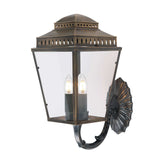 Timeless Elegance Brass Wall Lantern