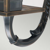 Timeless Elegance Brass Wall Lantern