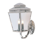 Mansion House Wall Lantern in Polished Nickel Finish