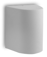 Marta 160 10W GX53 LED CCT, Wall Light, White/Clear