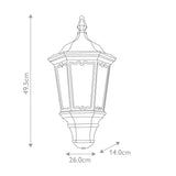 Vintage-Inspired Medstead Wall Lantern