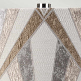 Milo 1 Light Table Lamp Polished Nickel, White, Silver