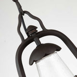 Vintage Bronze Miner's Lantern Chandelier