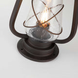 Vintage Bronze Miner's Lantern