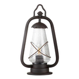Vintage Bronze Miner's Lantern