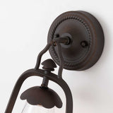 Vintage Miner’s Lantern Wall Sconce