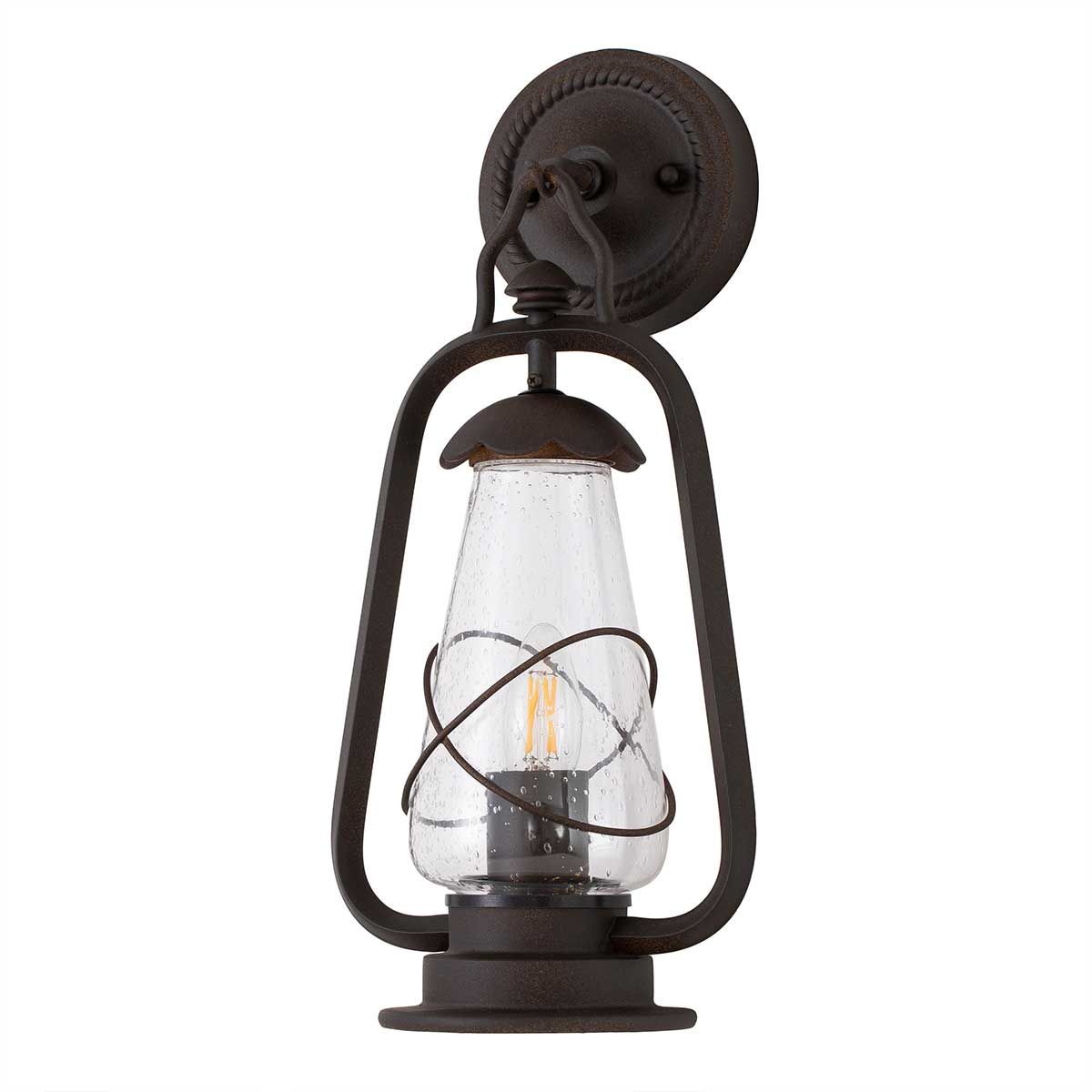 Vintage Miner’s Lantern Wall Sconce