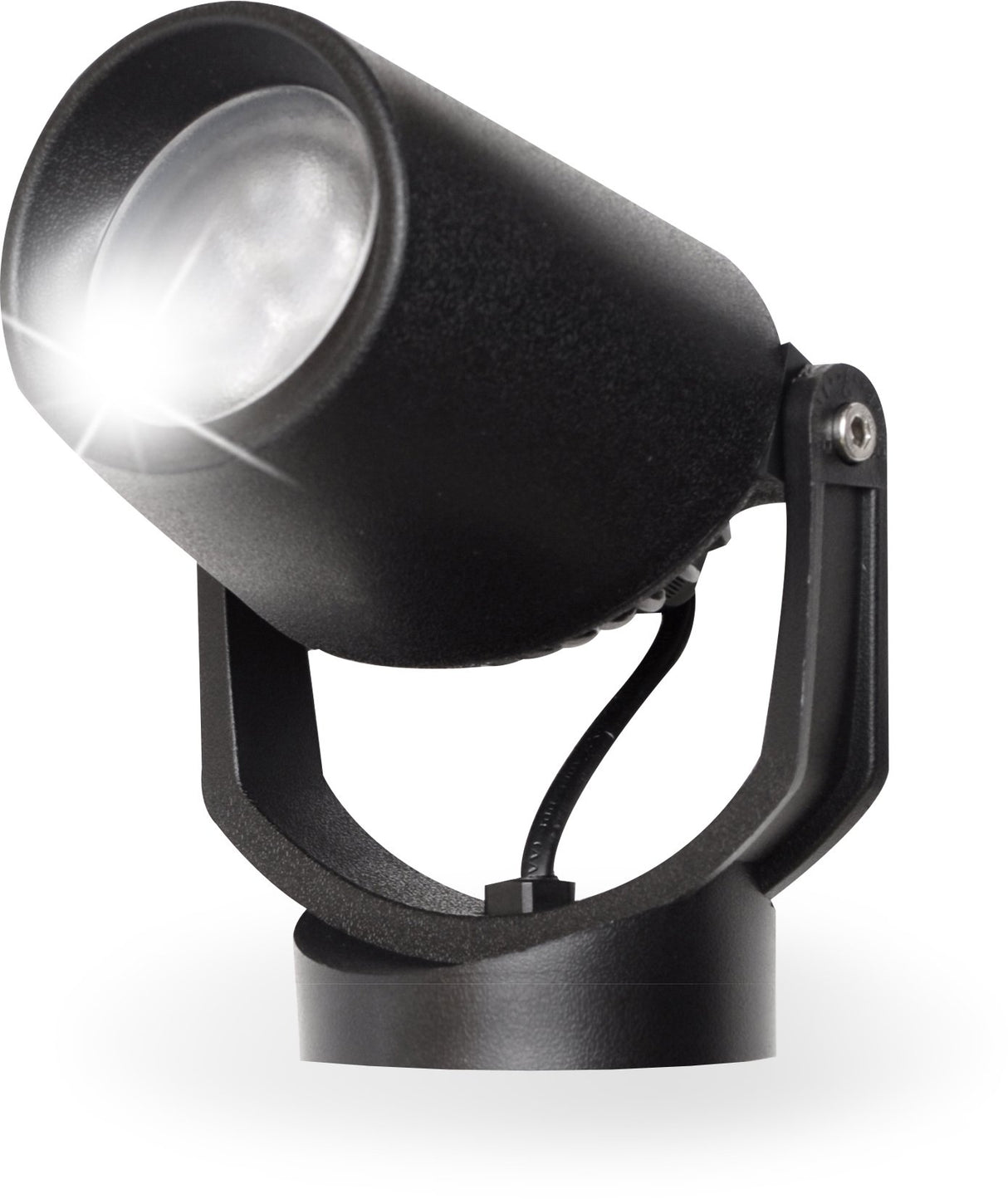 Minitommy EL Wall 3.5W GU10 LED CCT, Wall Light, Black/Clear