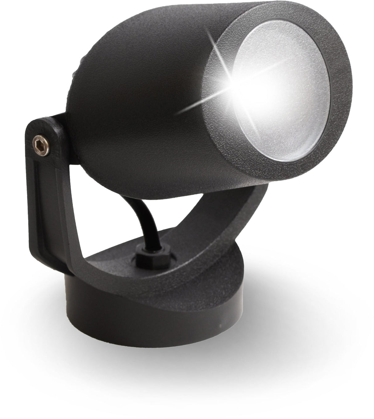 Minitommy Wall 4.8W GU10 LED CCT, Wall Light, Black/Clear