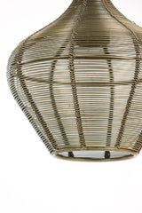 Elegant Alvaro Table Lamp - Antique Bronze & Matte Black Finish (27x20x61 cm)