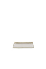 Luminous Gold Square Serving Dish 20x20x1.5 cm