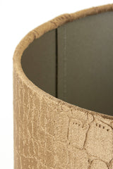 Classic Praya Brown Cylinder Lampshade, 30-30-21 cm