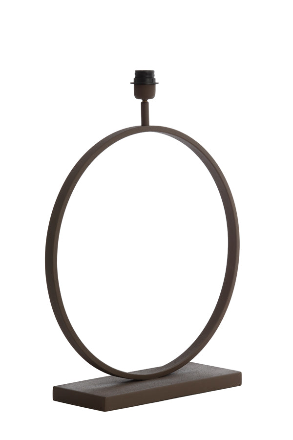 Elegant Liva Brown Lamp Base - 50x15x59 cm