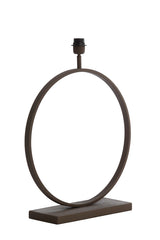 Elegant Liva Brown Lamp Base - 50x15x59 cm