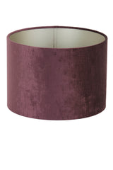 Elegant Eggplant Gemstone Cylinder Shade 20-20-15 cm