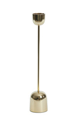 Gleaming Gold Kandy Candle Stand 35.5 cm