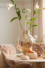 Sand-Toned Nitali Ceramic Vase 19x18.5x21 cm