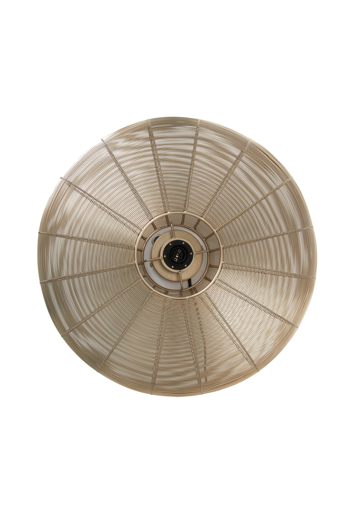 Elegant Light Gold Ceiling Fixture Ø51x18 cm