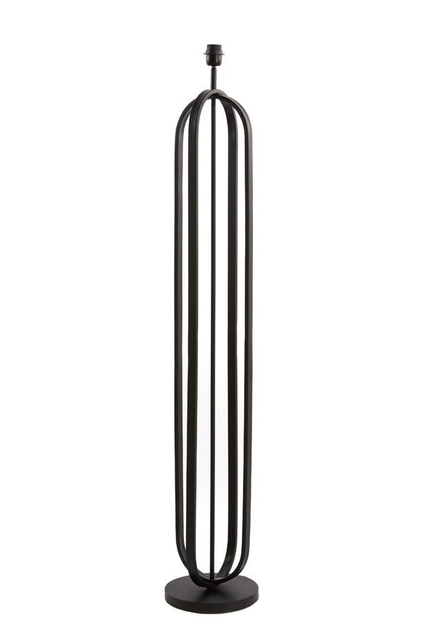 Modern Aster Matte Black Floor Lamp - 25x140 cm