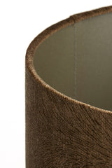 Lubis Brown 30x30x21 cm Cylinder Lampshade