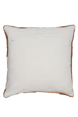 Terra-Toned Canazei Cushion 45x45 cm in Brown, Sand, and Earthy Hues