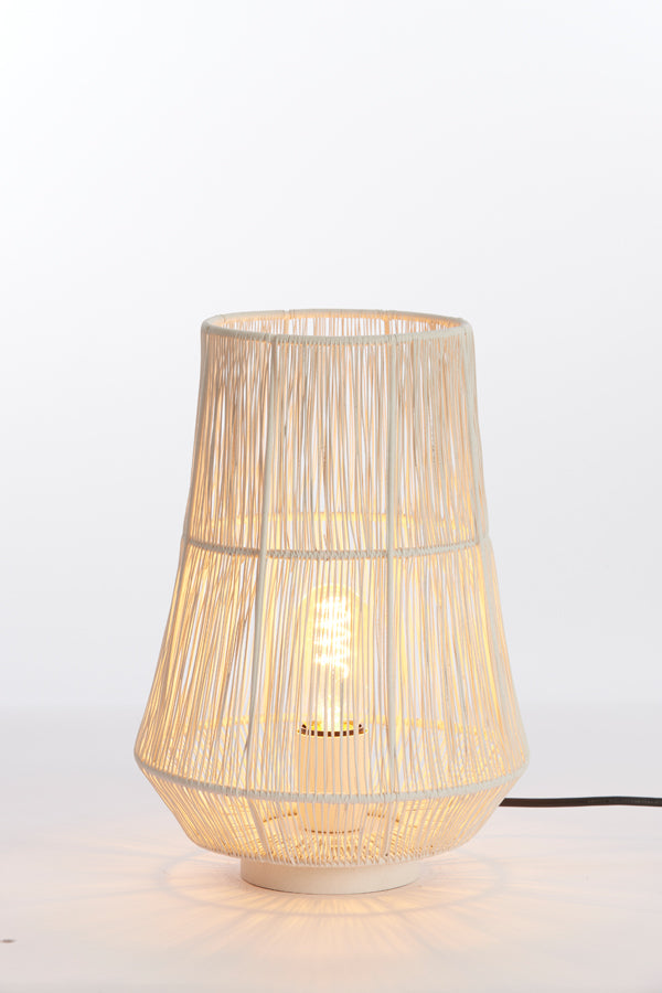 Elegant Cream Banjar Table Lamp 24x33 cm