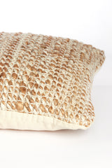 Natural Jute Cushion 45x45 cm - Jolita Brown Collection