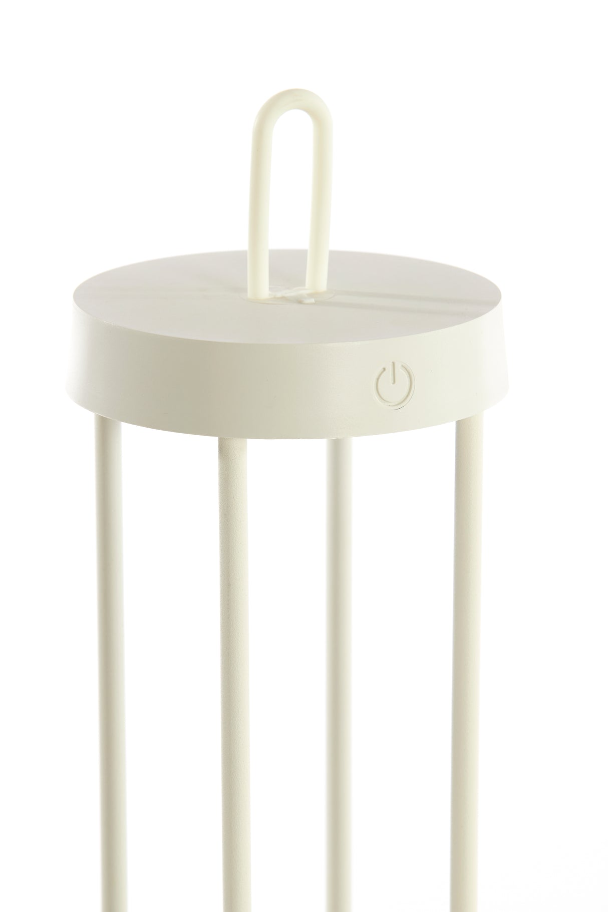 Elegant Cream LED Table Lamp Ø13x28 cm - Isalo Design