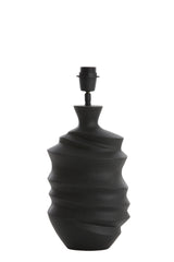 Elegant Sharon Matte Black Lamp Base 21x14x41 cm