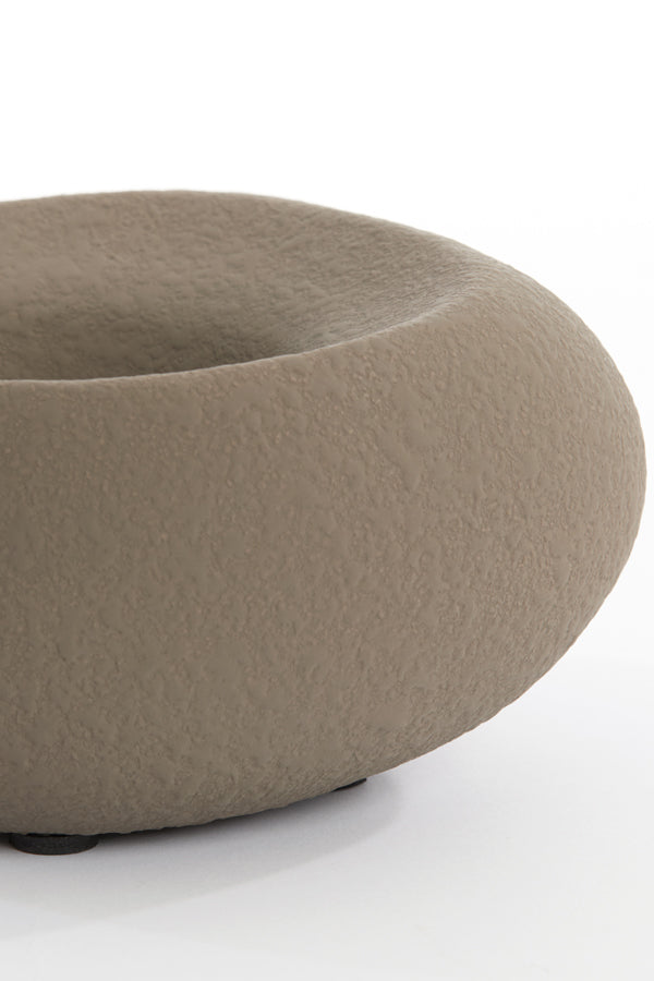 Alka Ceramics Brown Tealight Holder 16cm